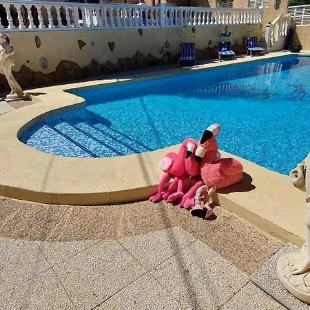 Casa Flamingo Mit Xxl-salzwasser-privatpool Calpe